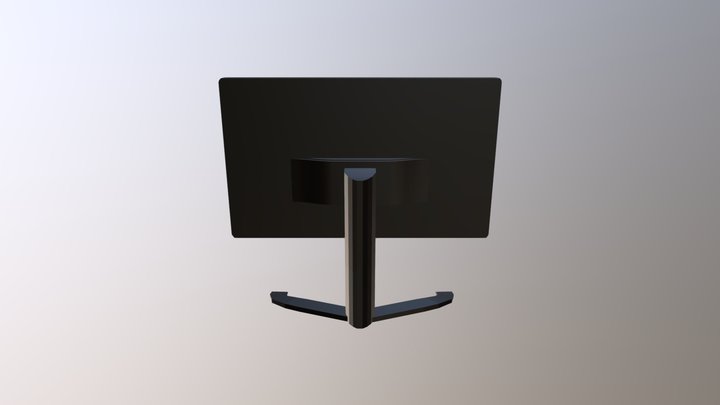 PC Monitor 3D Model