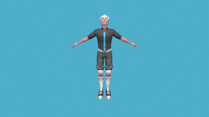 Roland, the mischievous demon 3D Model