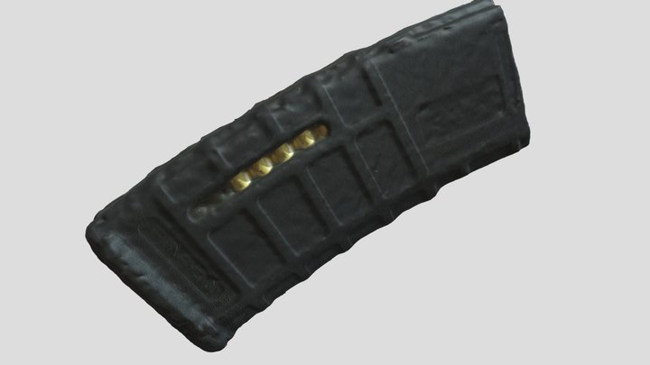 airsoft_pmag_3dscan 3D Model