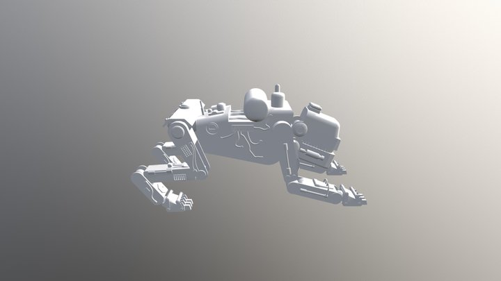 Panzerhund Prototype Robot Dog 3D Model