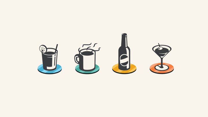 Drinks 3D Model