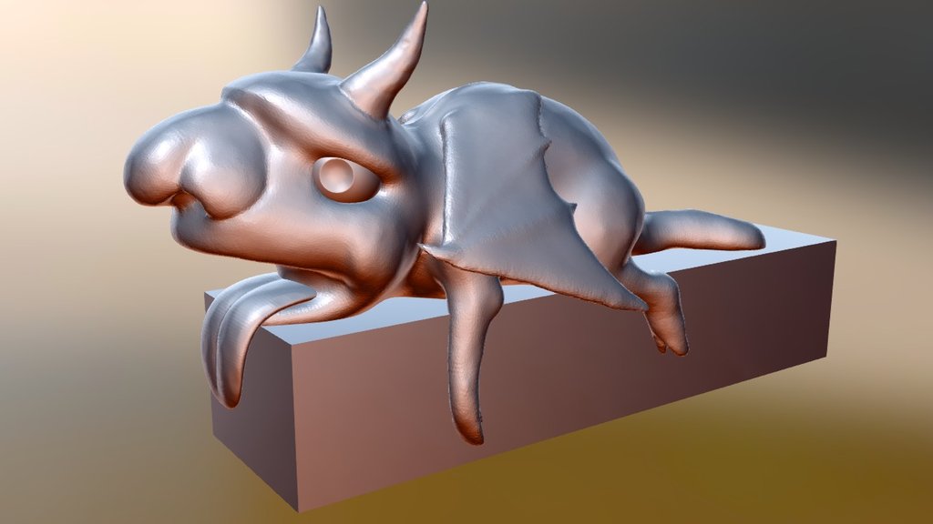 SculptJanuary Day 11 : Gargoyle