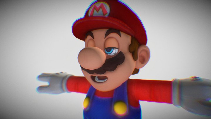 Mario 3D Model