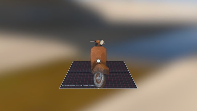 prop_scooter 3D Model