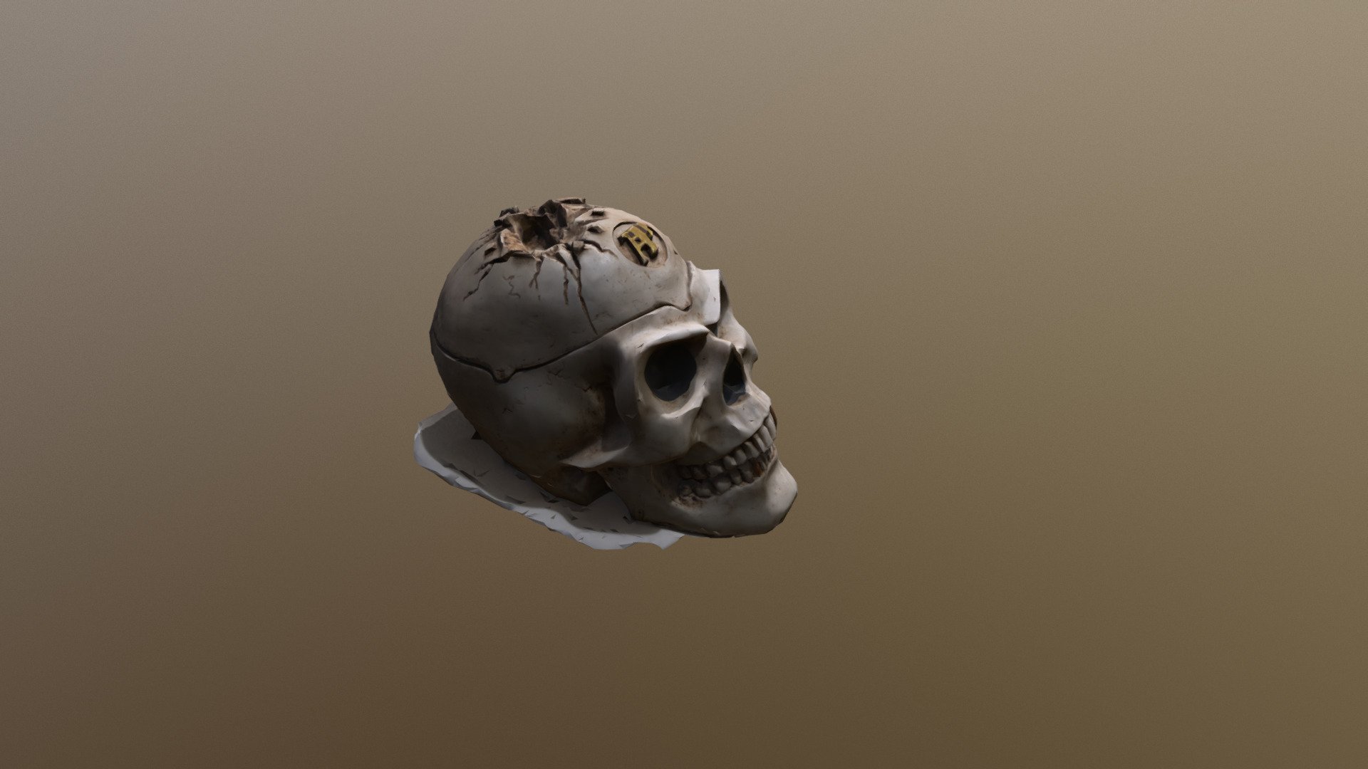 Scanned Skull