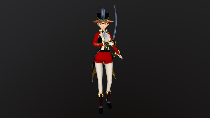 Miriam the Musketess 3D Model