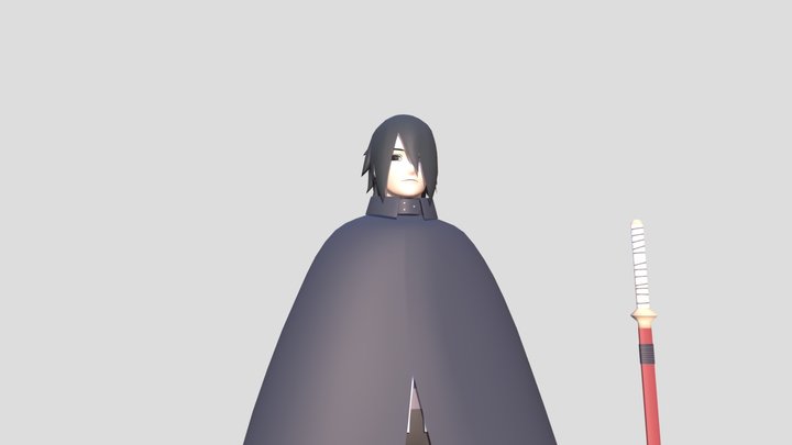 Sarada uchiha Modelo 3D