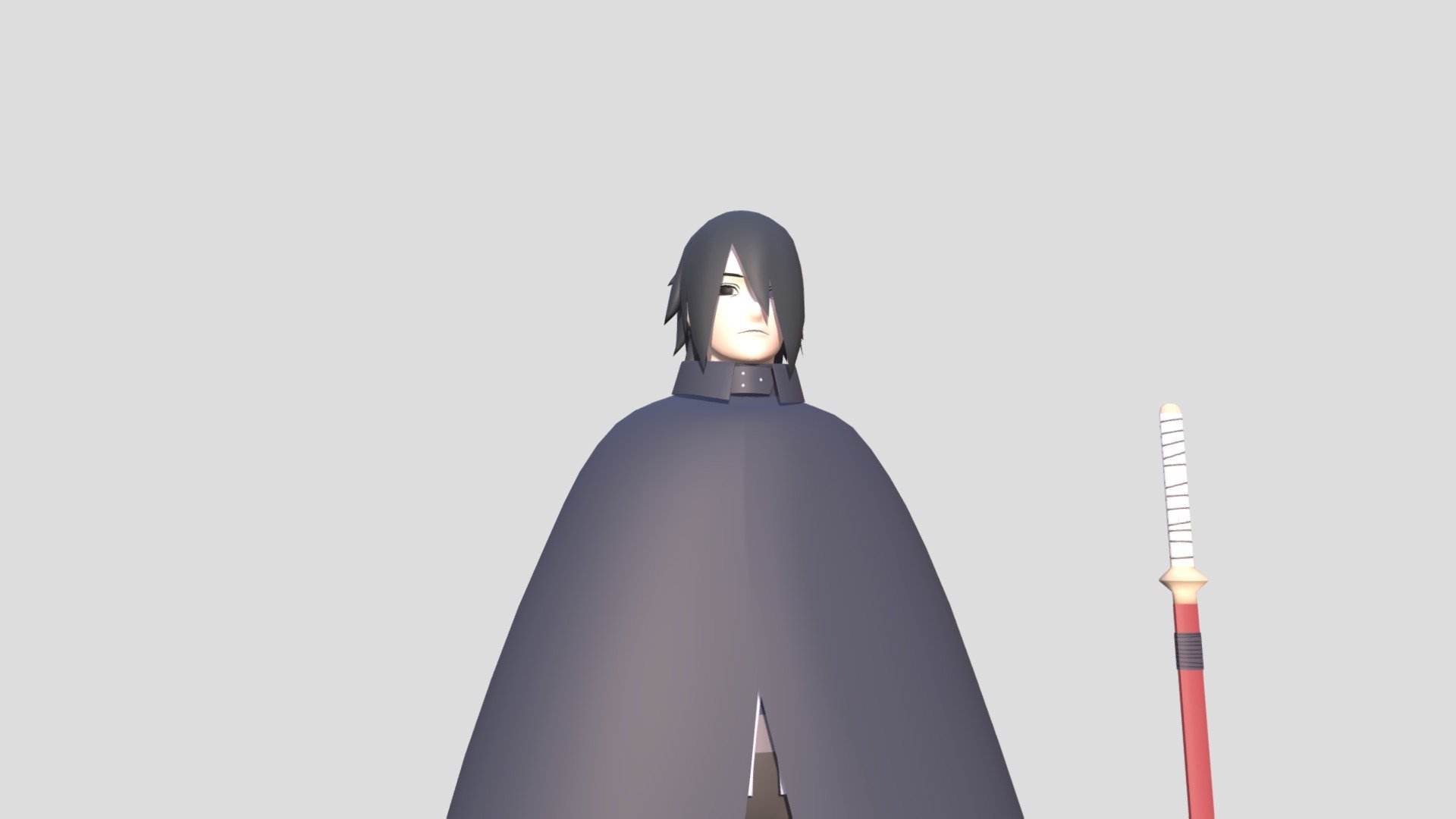 Adult Uchiha Sasuke - 3D model by wendyyim (@jiong_2000) [1c84036]