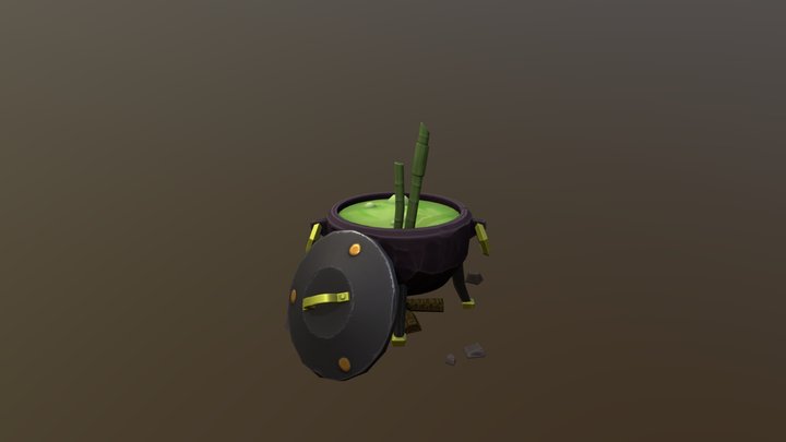 Witch's bowler 3D Model