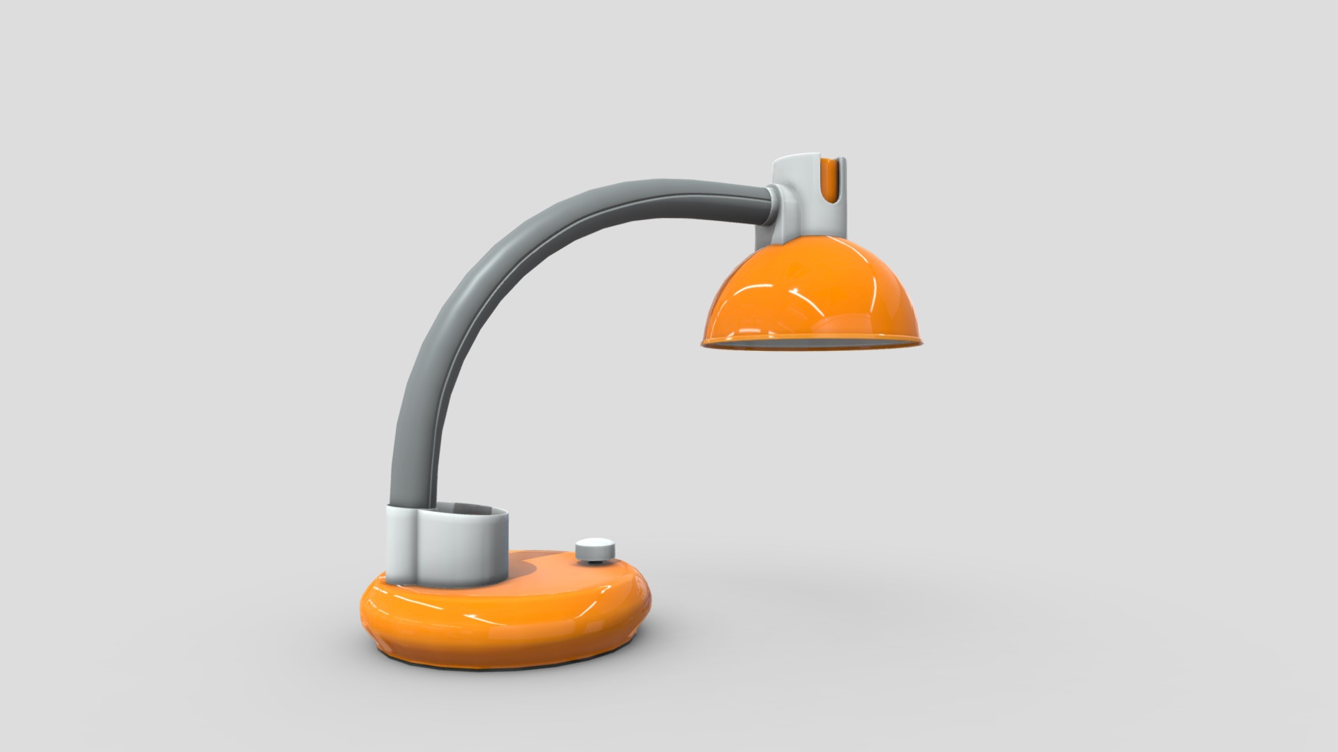3D model Desk Lamp Brand New (Without Bulb) - This is a 3D model of the Desk Lamp Brand New (Without Bulb). The 3D model is about a close-up of a faucet.