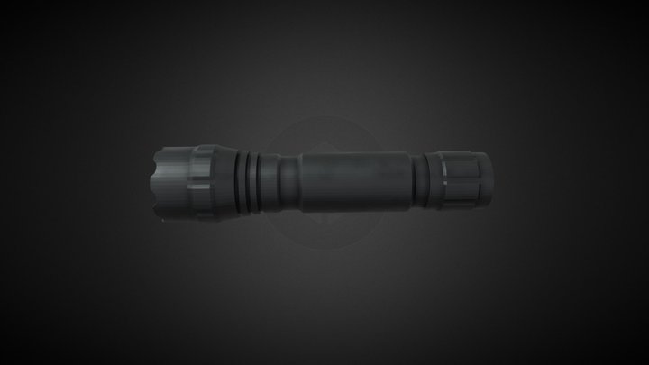 Flashlight for game use 3D Model