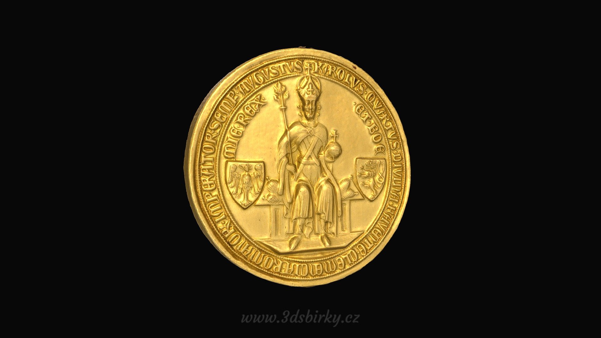 Karel IV Pecet (200K Polygons) — Sketchfab embed 3D viewer