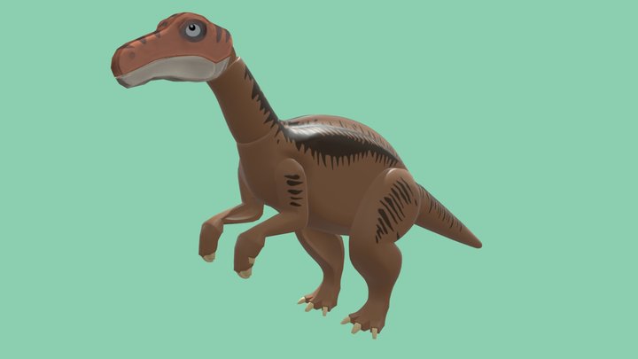 JW Alive LEGO Iguanodon