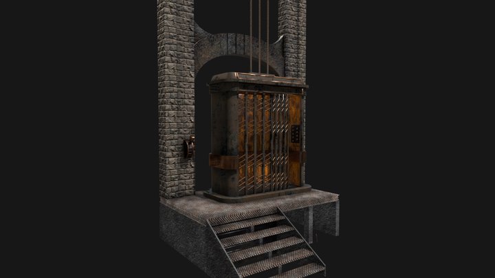 Ascensor 3D Model