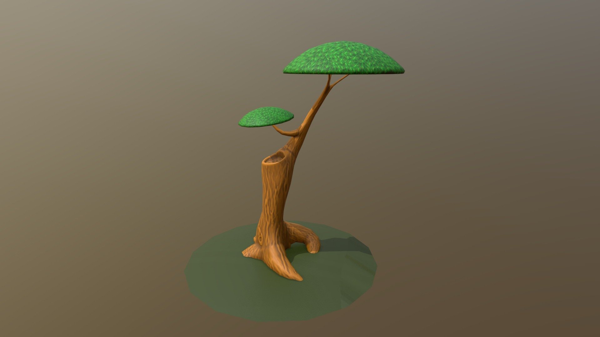 #SketchfabWeeklyChallenge Tree cartoonish