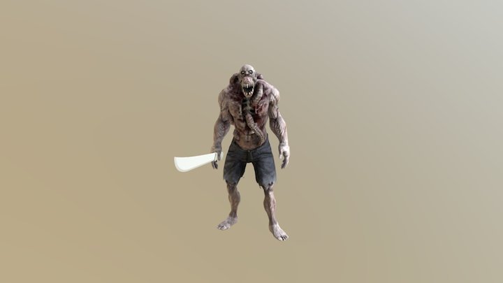 Idle For Killer 3D Model