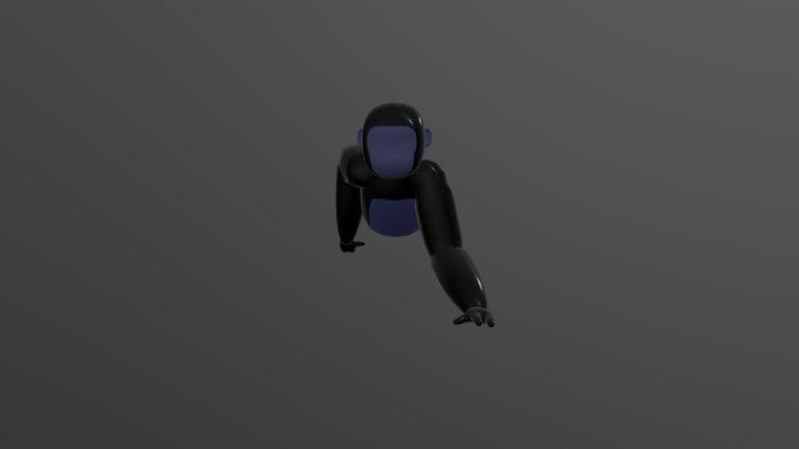 monster-for-gtag-fangame-gorilla-tag-pack 3D Model