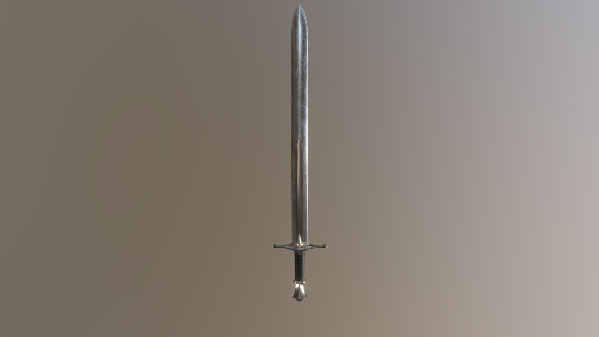 Iron Worn Sword - 3D model by Whit3Wr4i1h [1c89a57] - Sketchfab