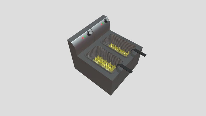 Deep fryer 3D Model