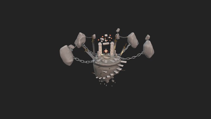 Diorama GameArt 3D Model