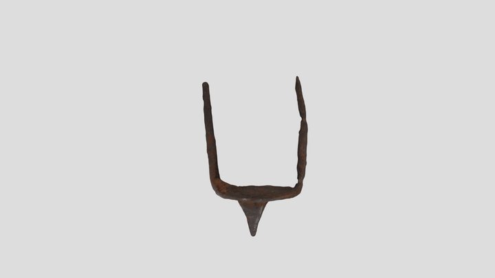шип ледоходный / ice-moving spike for horse 3D Model