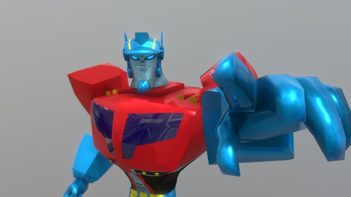 [TRANSFORMERS:PRIME] -Rigged character- SOUNDWAVE 3Dmodel