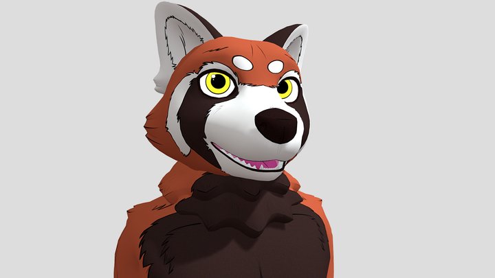 Red Panda Avatar 3D Model
