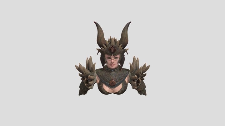 Dragon Warrior Ryuku 3D Model