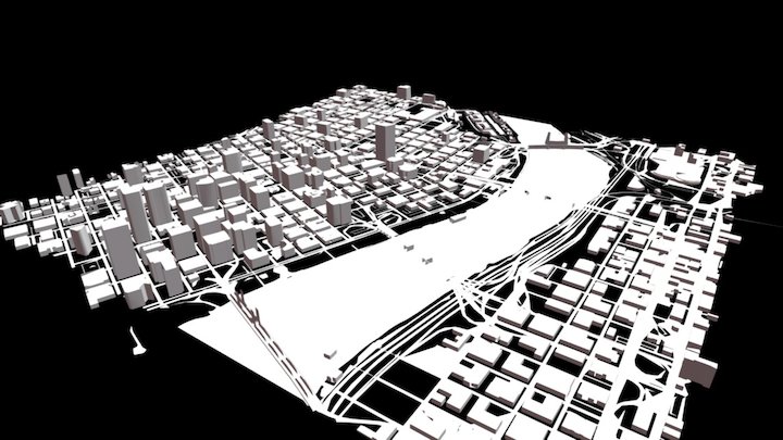 Portland Model 40000 3D Model