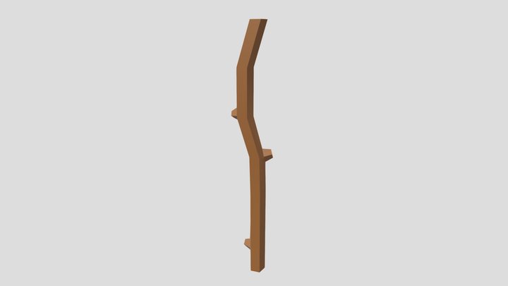 Branch 3/6 3D Model