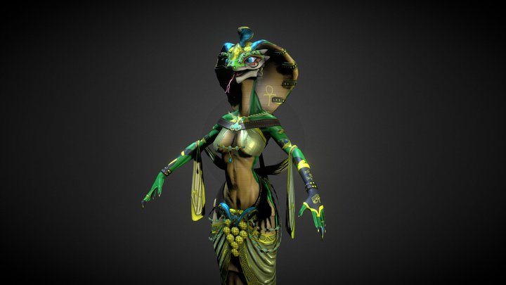 Serpent Queen Rena 3D Model