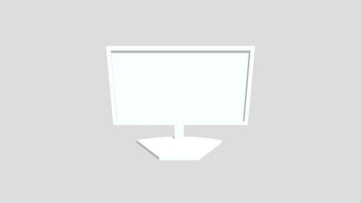 Monitor 3D Model