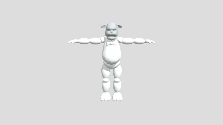 P2A Character 1 - "Stinky" 3D Model