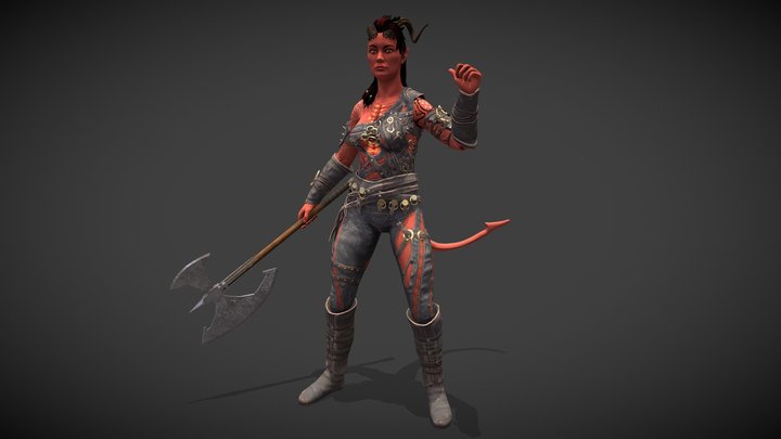 Karlach Cliffgate 3D Model
