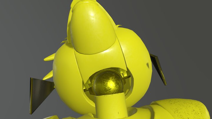 glamrock_chica 3D Model