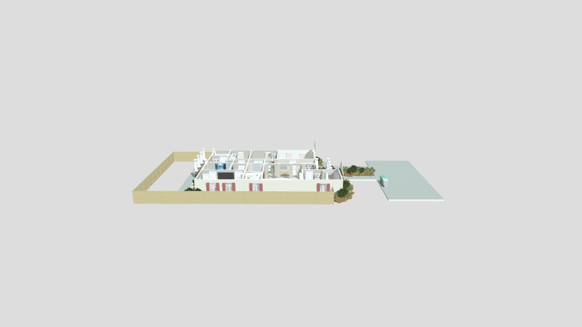 Suburban Ranch Home