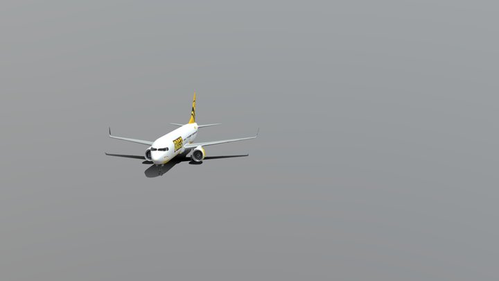 Ryanair Buzz 737 3D Model