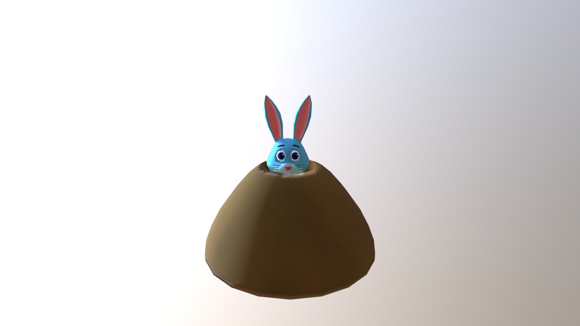 Rabbit Standing Up Animation
