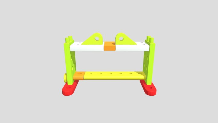 3.巴洛克式公車站建築 3D Model