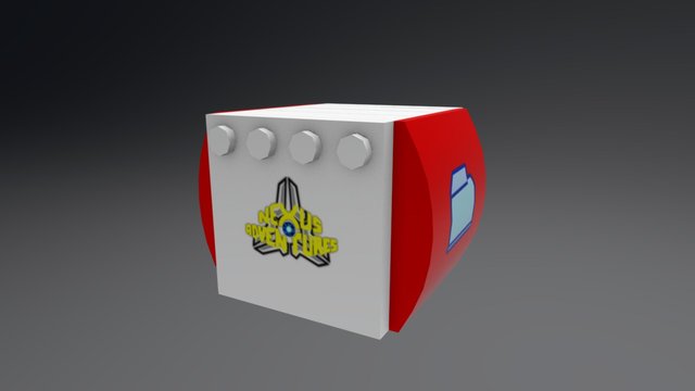 Rocket Cockpit Crate 3D Model