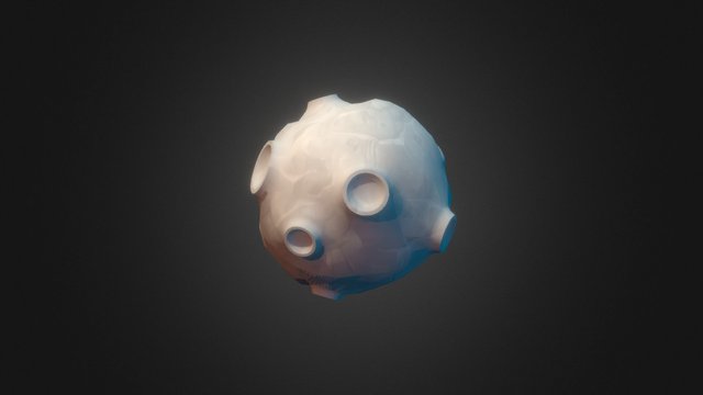 Asteroid 01 3D Model