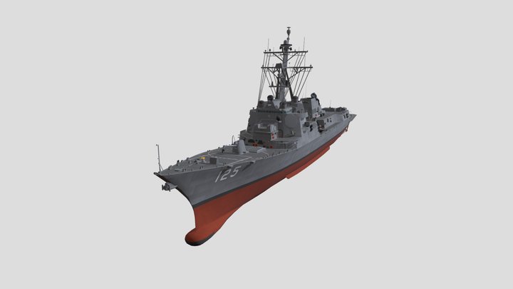 USS Jack H. Lucas DDG-125 – Modèle 3D gratuit STL
