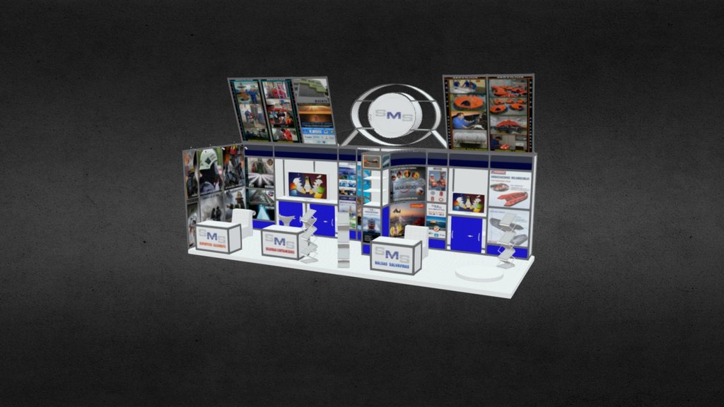 Stand Octanorm SMS - 3D model by Mr_diseno (@mrdiseno) [1c93db2 ...