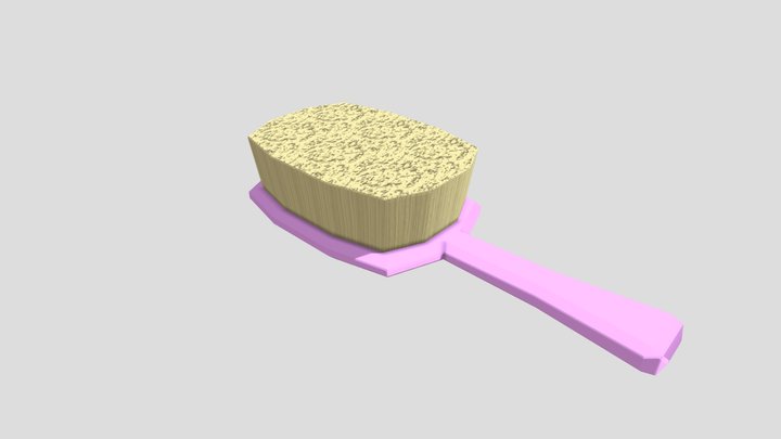 Hairbrush 3D Model