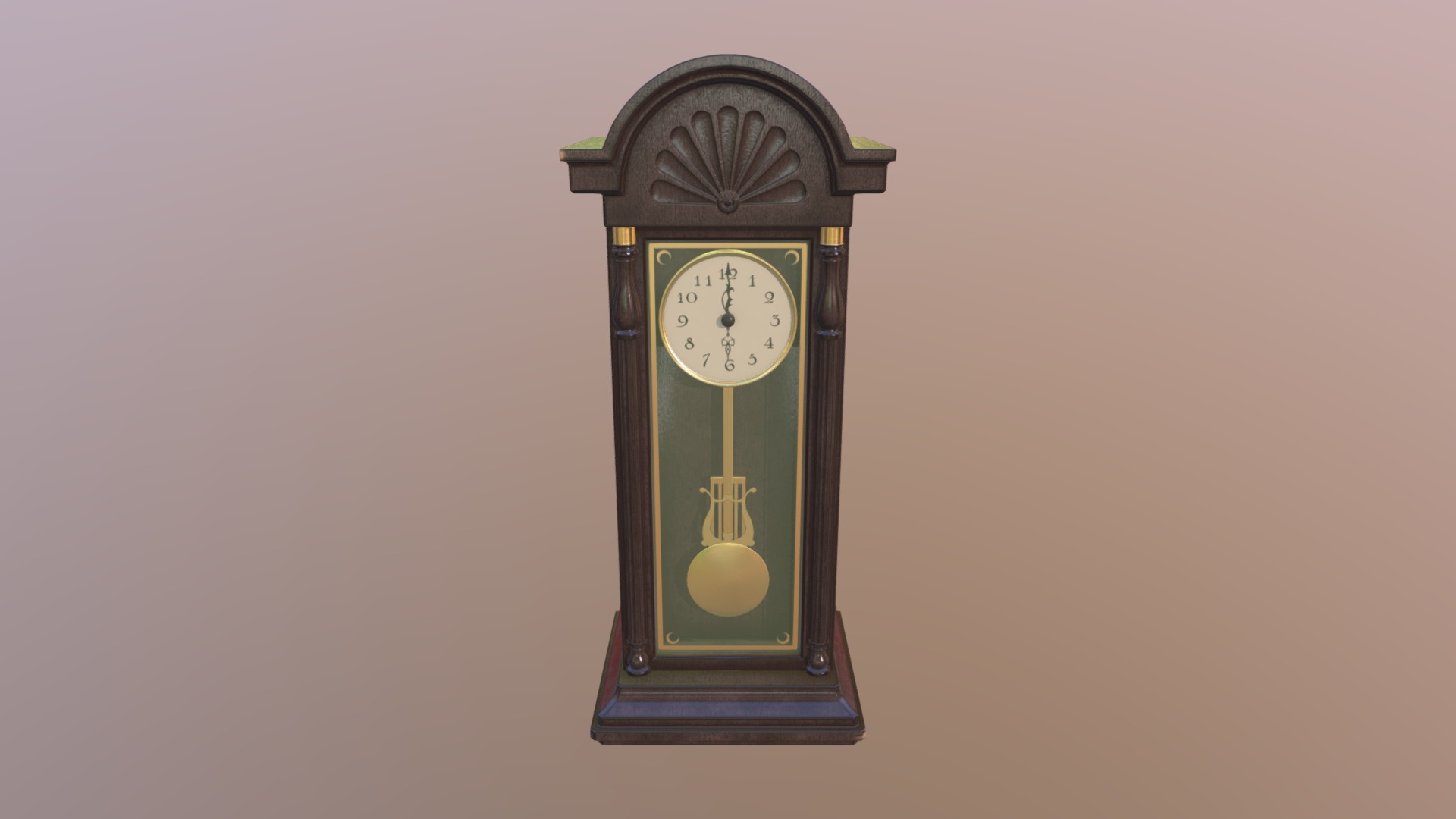 Wall Clock - 3D model by SonofSons [1c94e4a] - Sketchfab