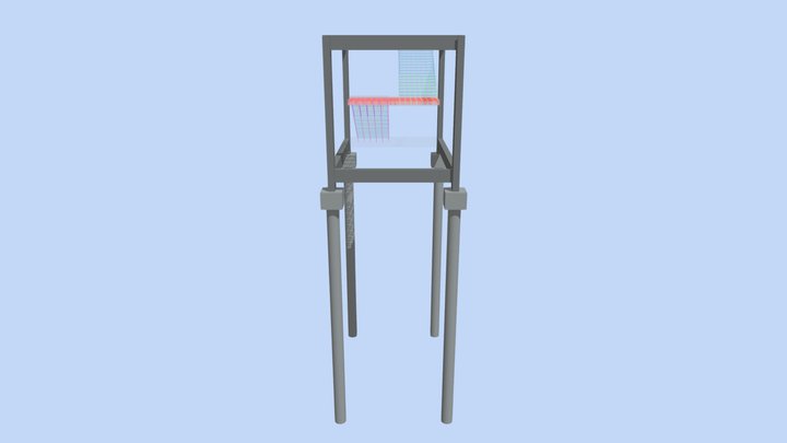 3D Escada - FBX 3D Model