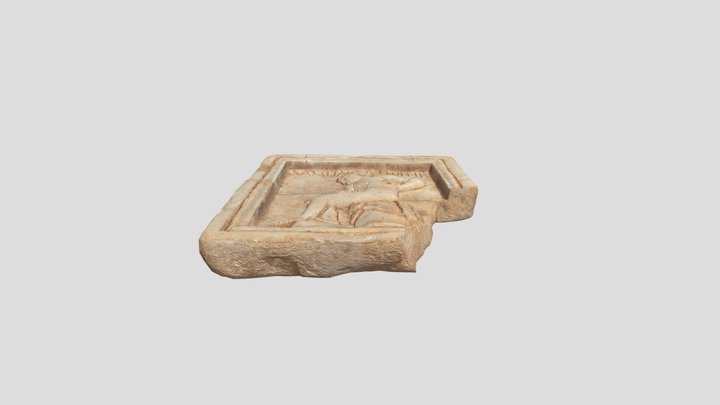 Roman Relief 3D Model