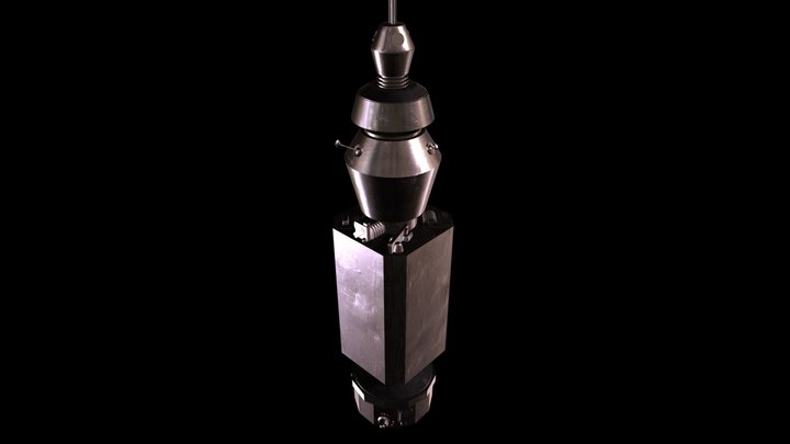 Nomad - Scratched Steel 3D Model