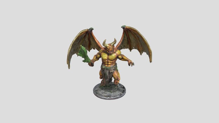 Demonic Sentinel 3D Model