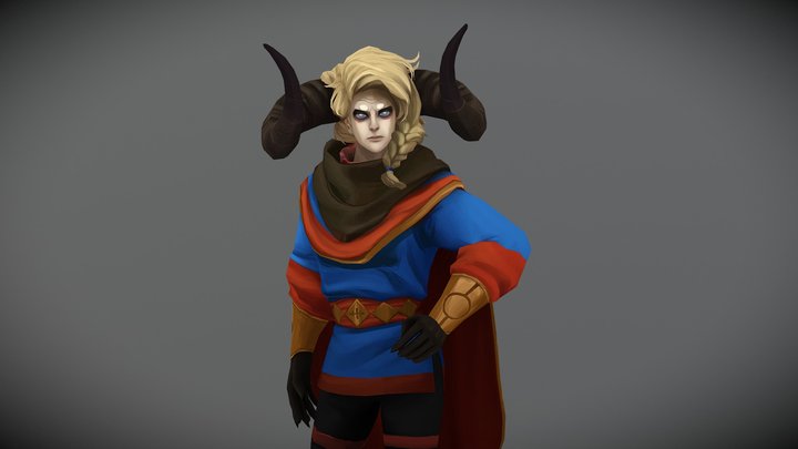 Jodariel - Pyre Fanart 3D Model